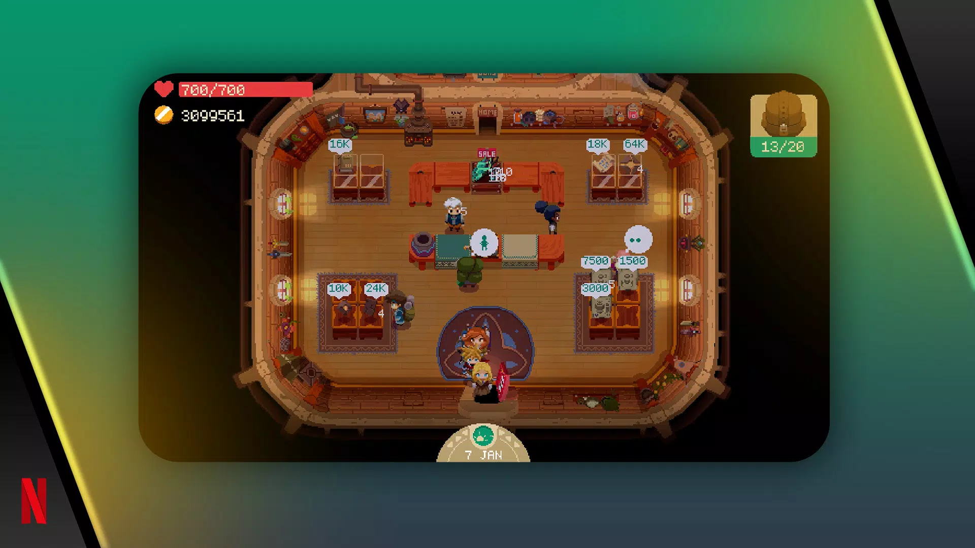 NETFLIX Moonlighter スクリーンショット 3