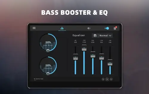 Bass Booster & Equalizer PRO ภาพหน้าจอ 2