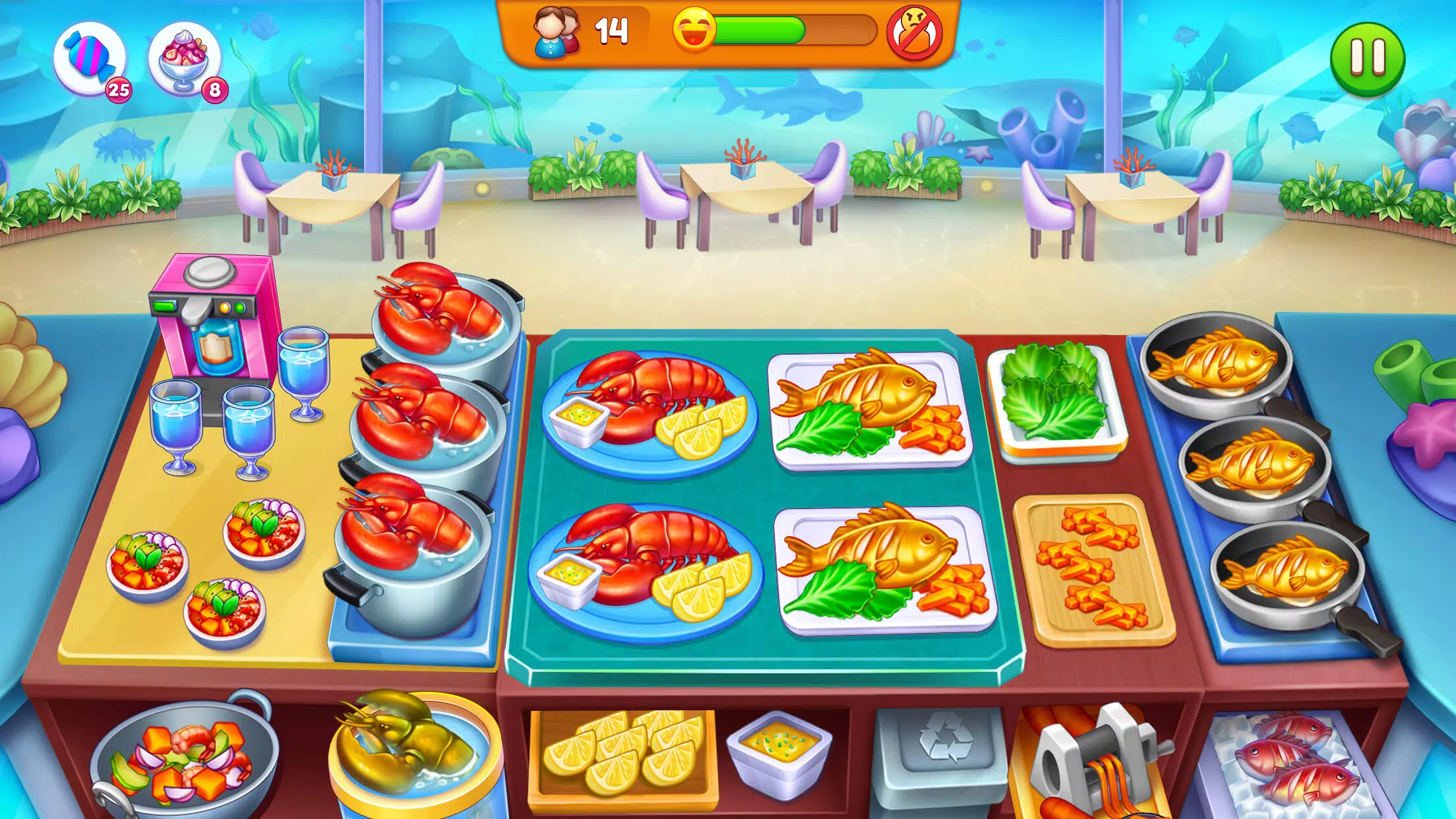 Cooking Restaurant Food Games Capture d'écran 3