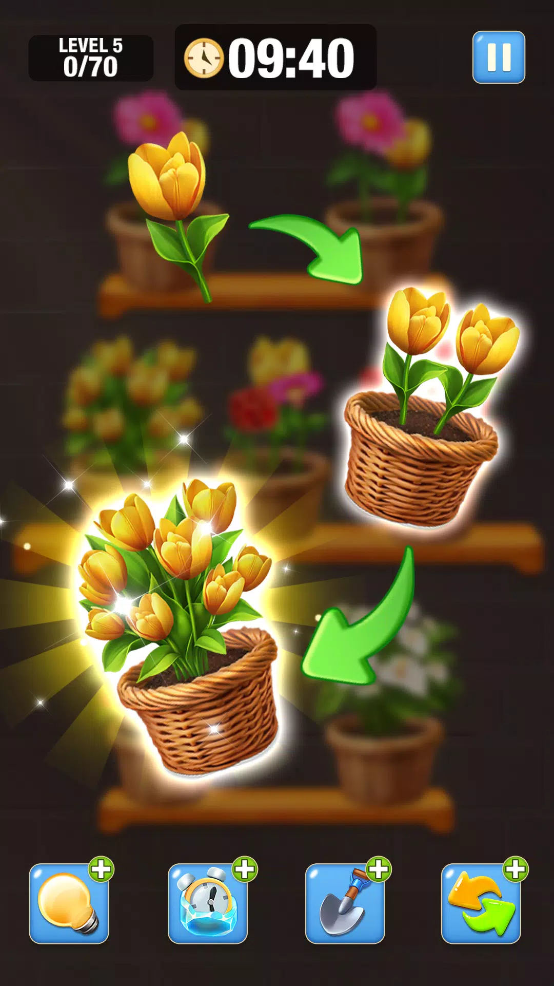 Blossom Match-Flower Sort Game Ekran Görüntüsü 2