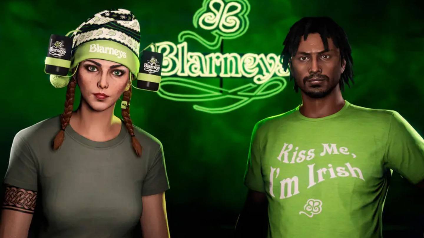 GTA Online St. Patrick's Day: Free Gifts and Bonuses