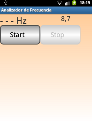 Frequency Analyzer Schermafbeelding 2