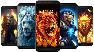 Lion Wallpaper HD Zrzut ekranu 0