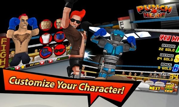 Punch Hero mod apk nieograniczone pieniądze