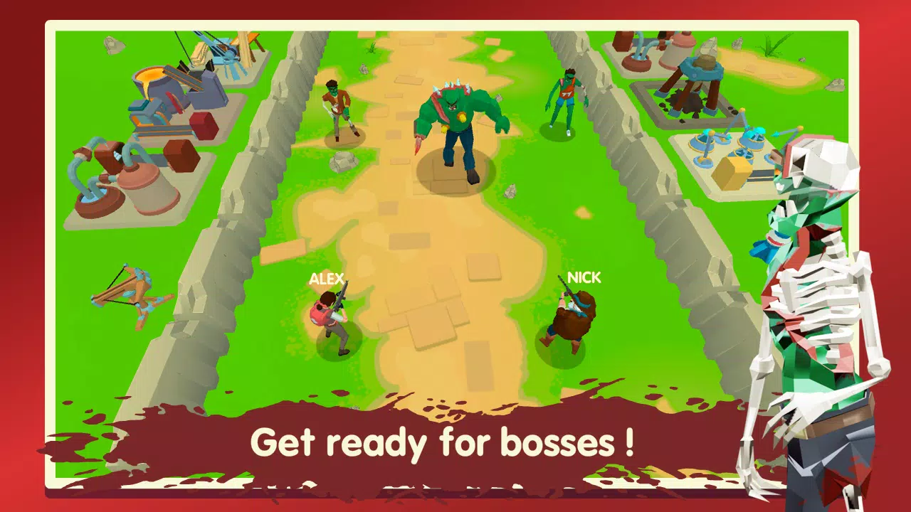 Two Guys & Zombies 3D: Online Captura de tela 3