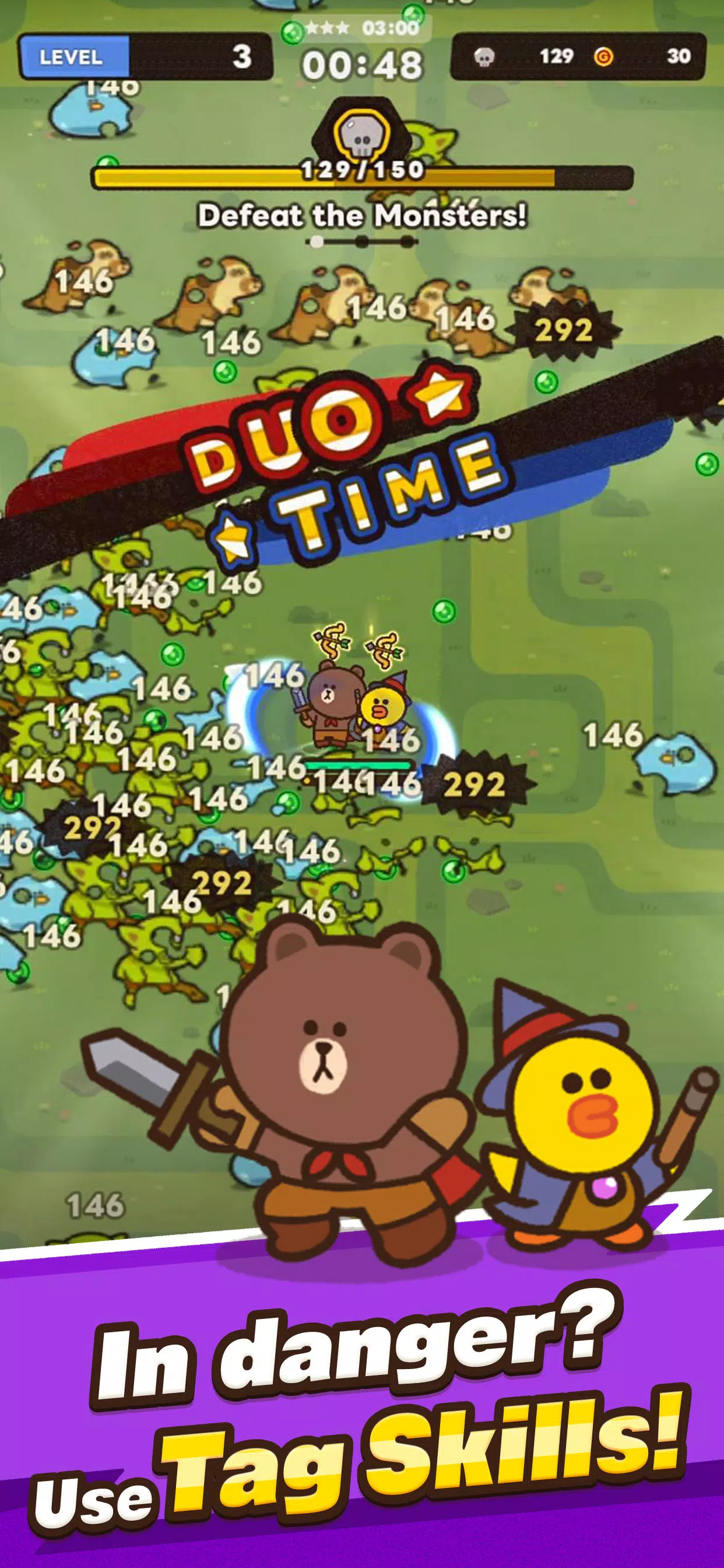 LINE Hero Rumble/Let's rumble!应用截图第1张