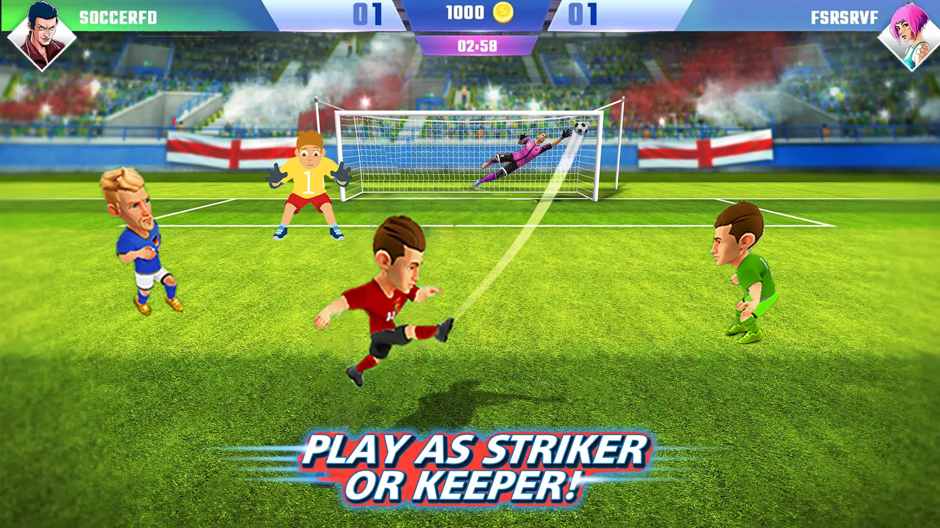 Mini Football Games Offline Zrzut ekranu 1