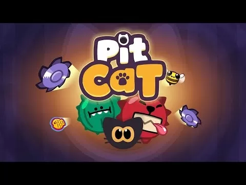 Pit Cat Gameplay - Launching a Cat Through Challenging Puzzles