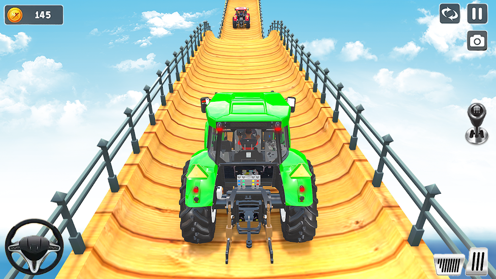 Mega Ramp Tractor Stunt Game Ảnh chụp màn hình 0