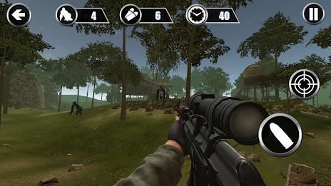 Gorilla Hunter: Hunting games Screenshot 1