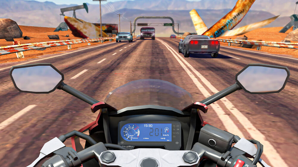 Moto Rider GO: Highway Traffic Mod Captura de tela 0