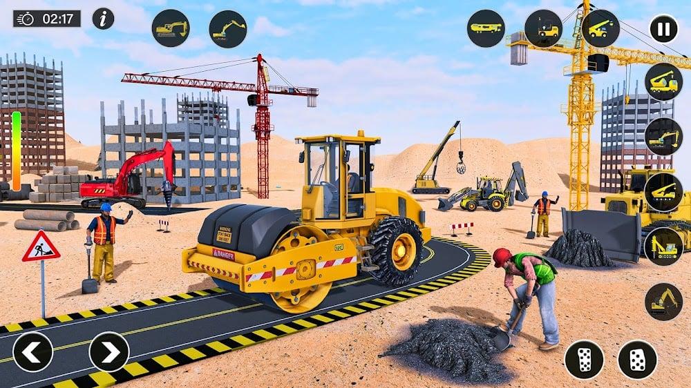 City Construction Builder Game ဖန်သားပြင်ဓာတ်ပုံ 1