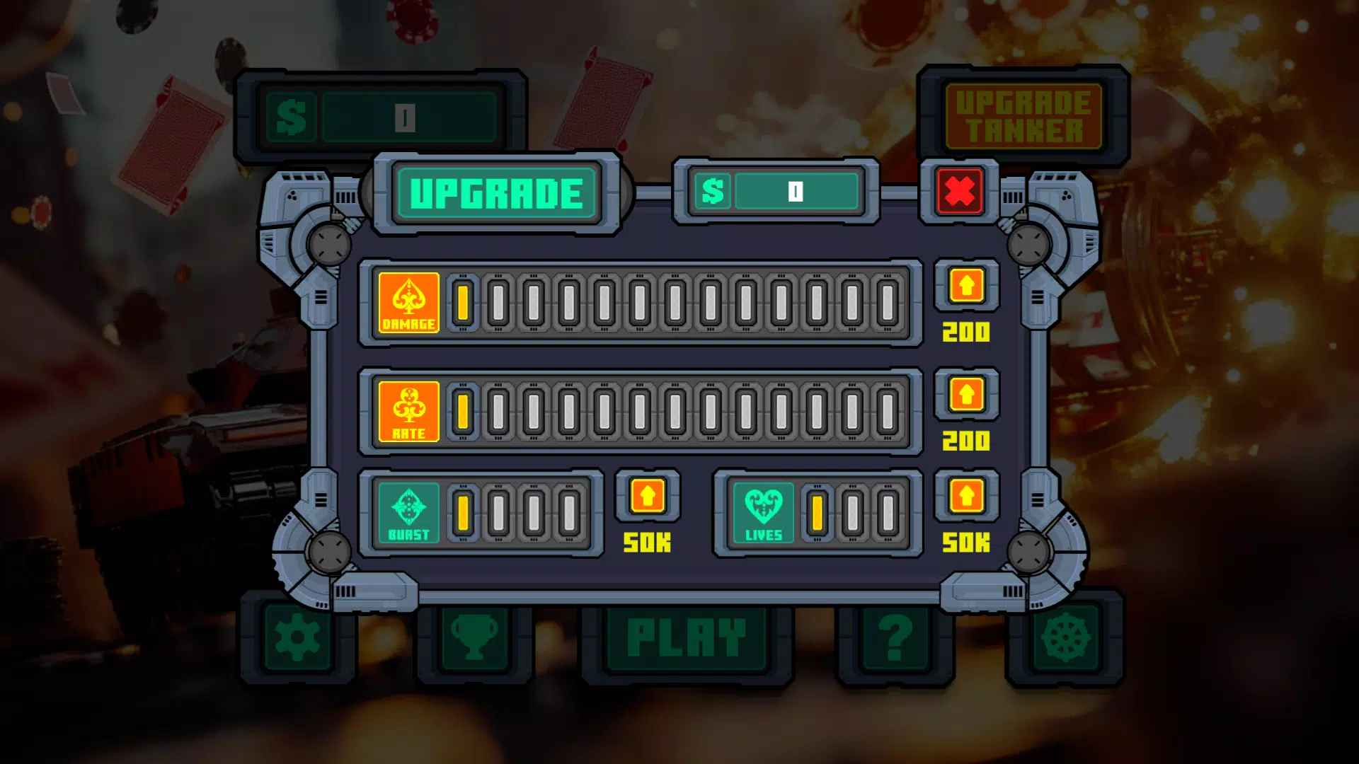 Sun Slots Card Tanker 스크린샷 2