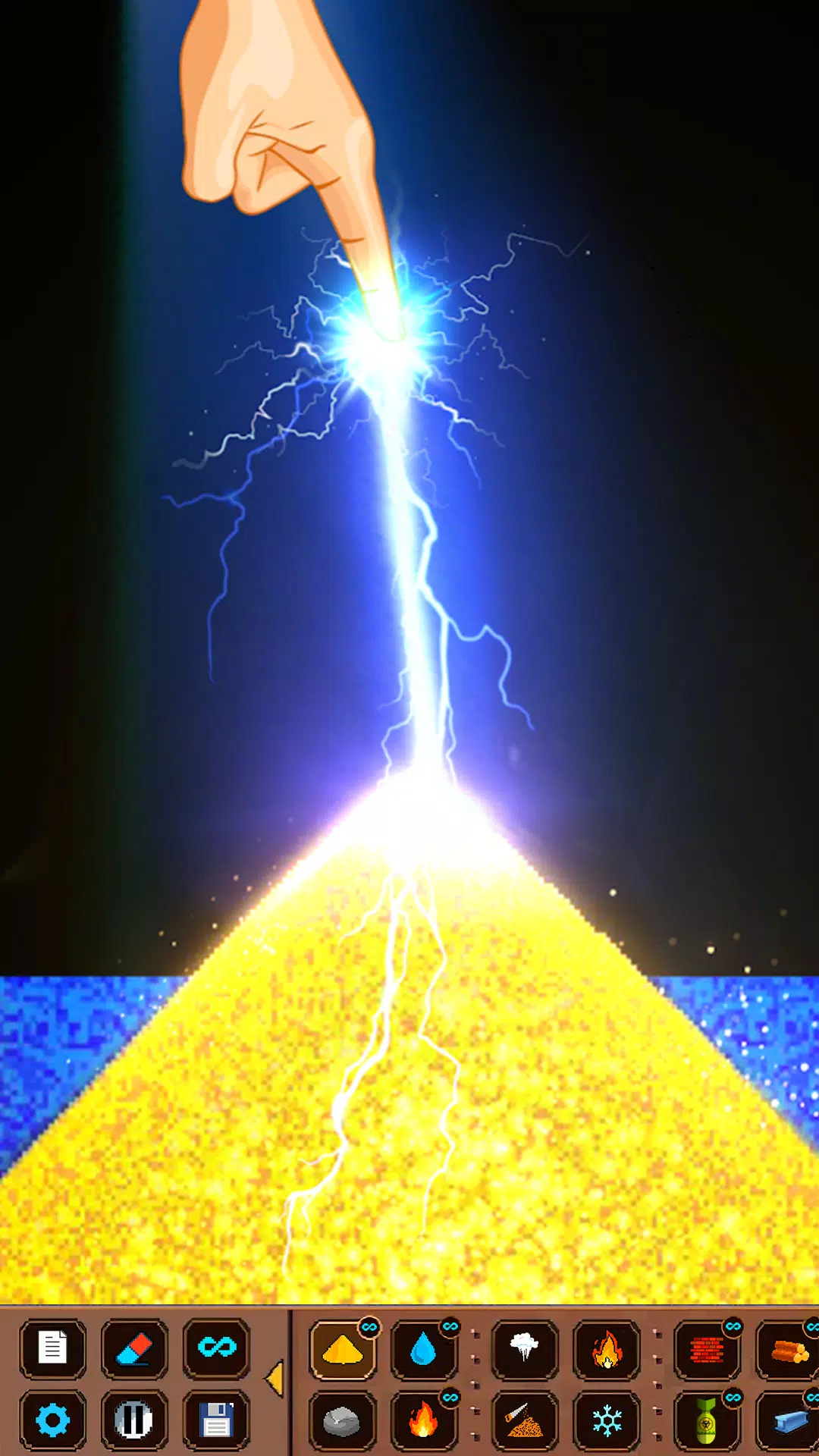 SandBox: Powder Simulator Captura de pantalla 3