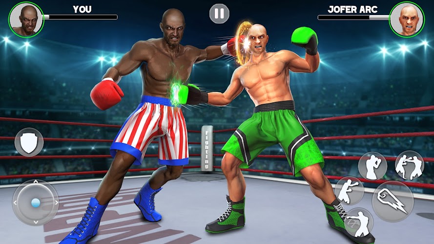 Kick Boxing Games: Fight Game Ekran Görüntüsü 1