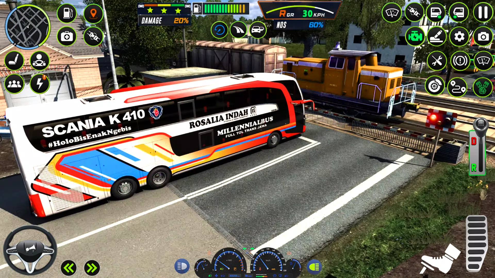 Bus Simulator - Bus Games 2022 ภาพหน้าจอ 1