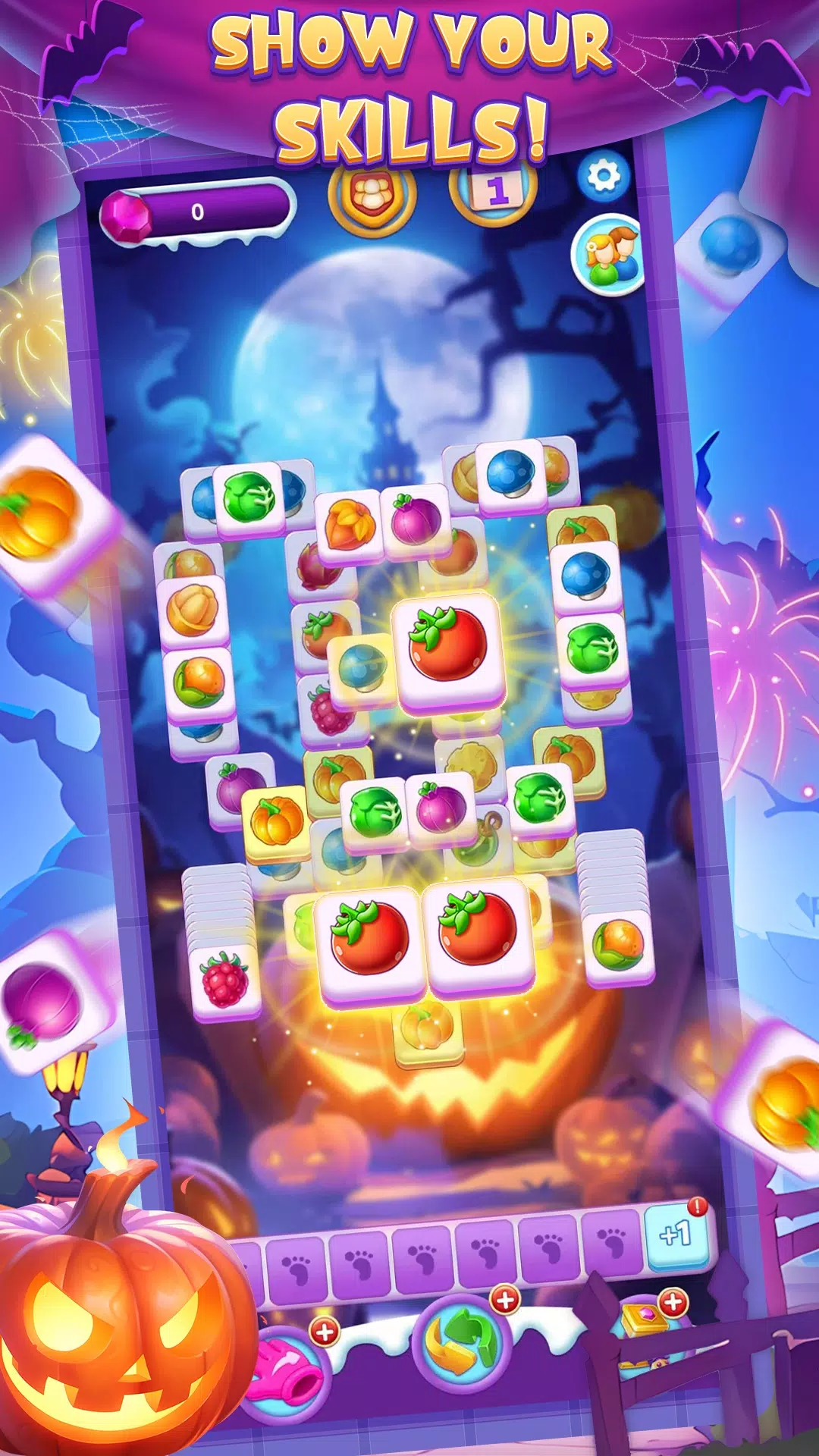 Halloween Fruit Crush Zrzut ekranu 1