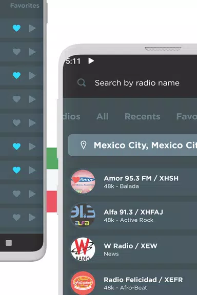 Radio Mexico FM online Ảnh chụp màn hình 2