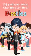 Besties - Make friend & Avatar應用截圖第1張