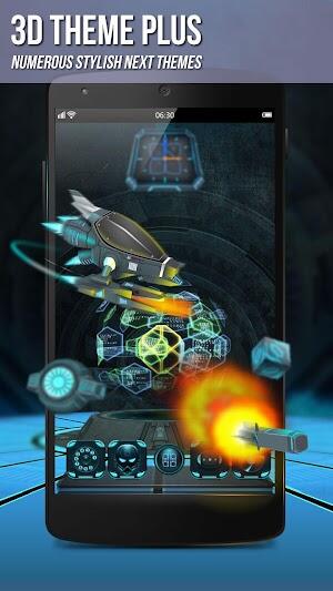 next launcher 3d shell apk download