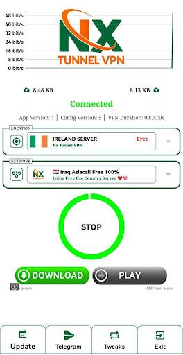 Nx Tunnel VPN Ảnh chụp màn hình 0