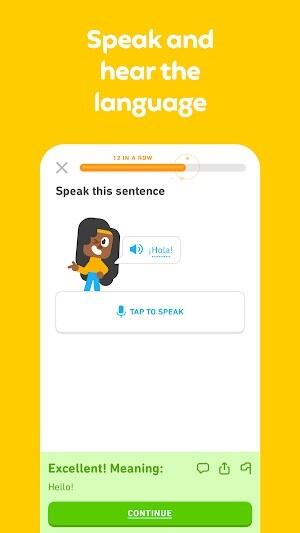 Duolingo Zrzut ekranu 2