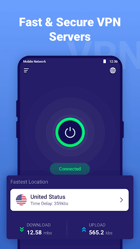 Speed VPN Proxy: Fast, Private Скриншот 1