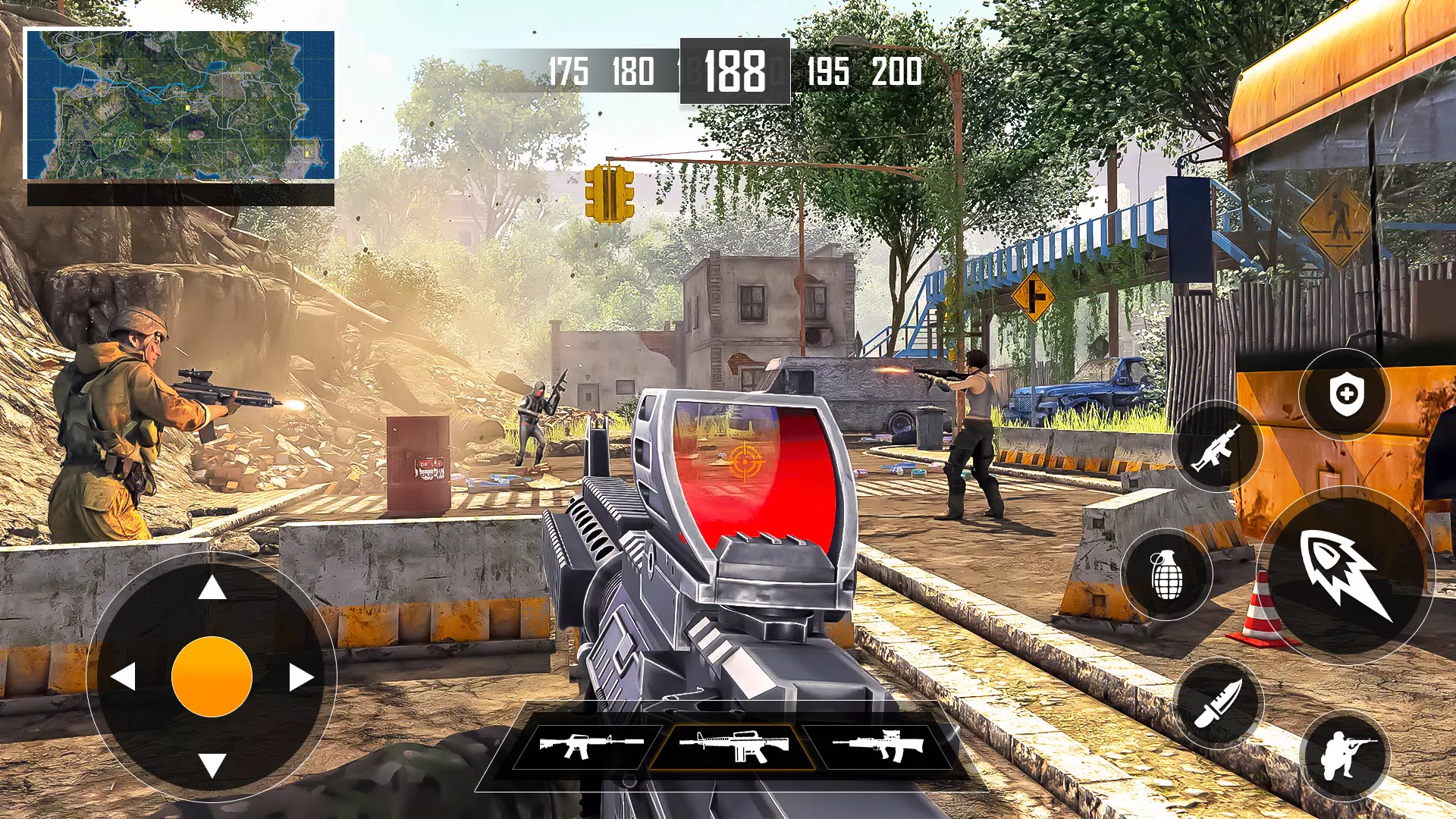 FPS Commando Mission- War Game 스크린샷 2