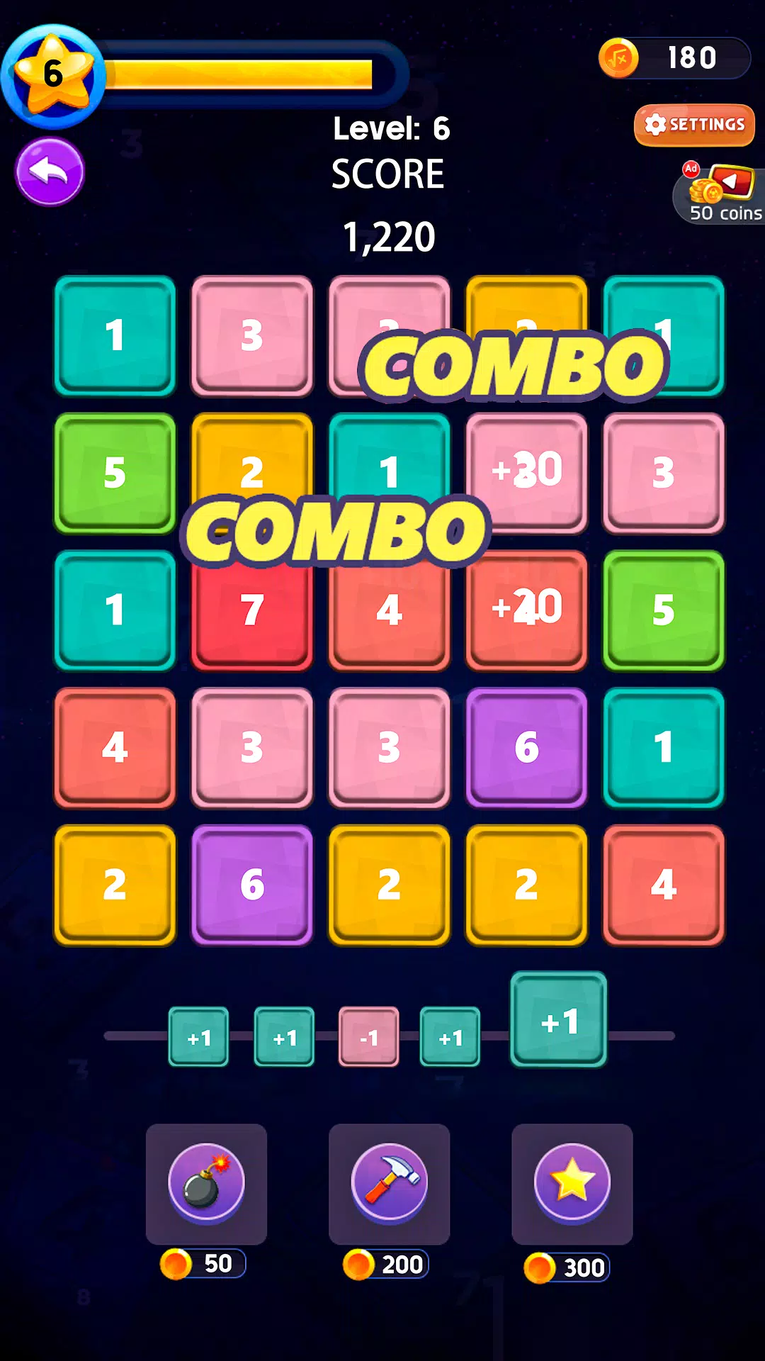 Number Merge Puzzle Match Captura de pantalla 1