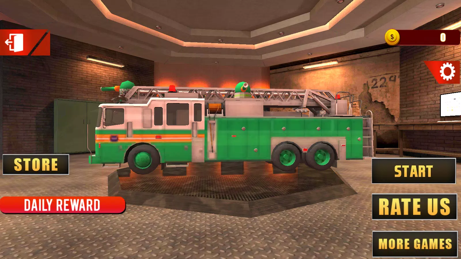 Fire Truck Simulator Rescue スクリーンショット 3