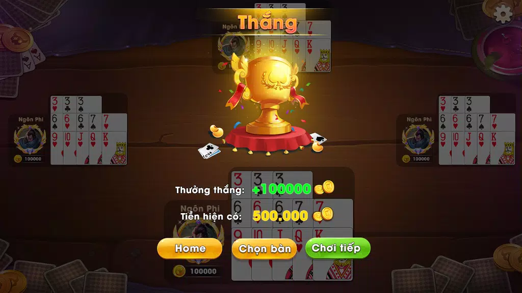 Mậu Binh - Xap Xam - VN Poker Ekran Görüntüsü 2