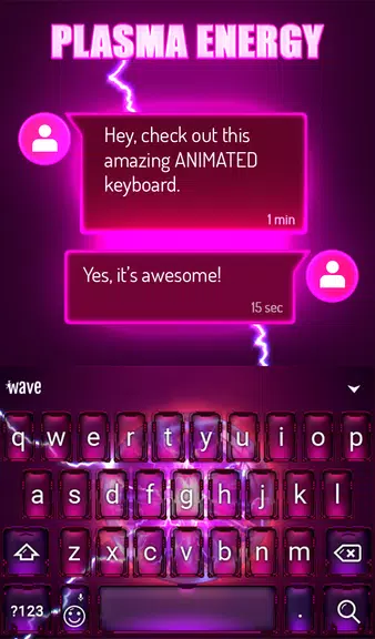 Plasma Keyboard & Wallpaper應用截圖第2張