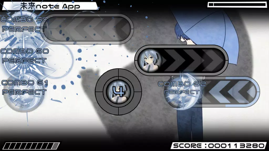 Beat Beat Vocaloid Reborn Schermafbeelding 2