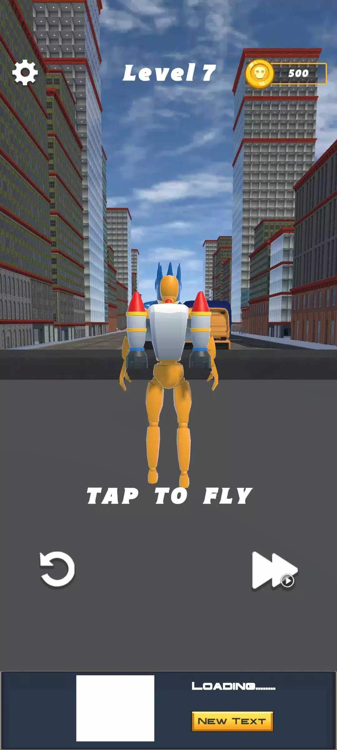 Jetpack Ragdoll: Fly Adventure Screenshot 0