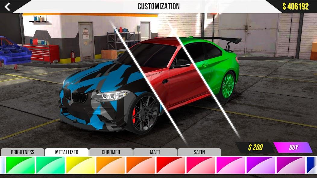 Car Real Simulator Mod Schermafbeelding 2