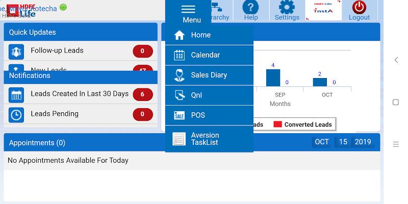 HDFC Life mSD Sales Captura de tela 1