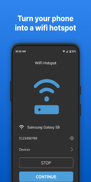 Portable WiFi - Mobile Hotspot Screenshot 0