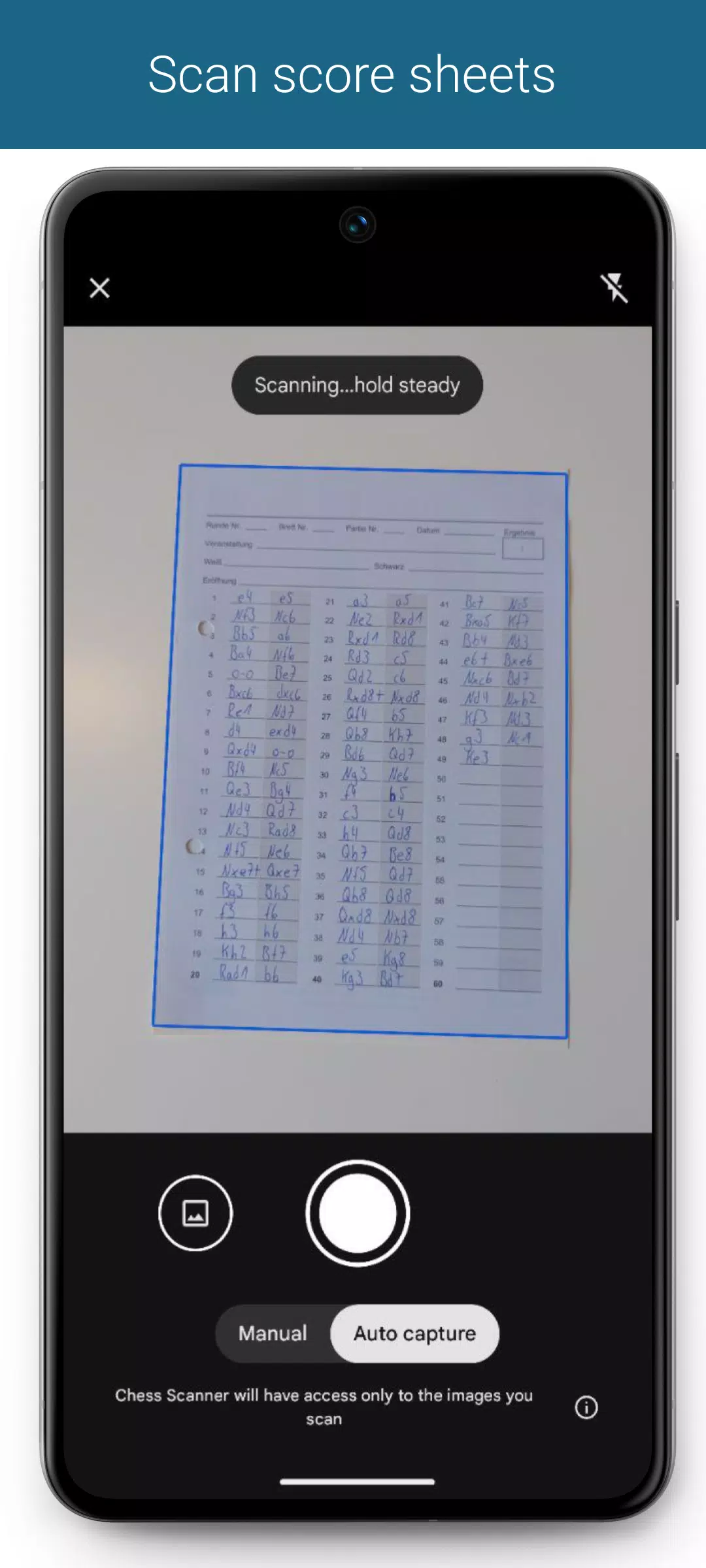 Chess Scanner Captura de tela 0