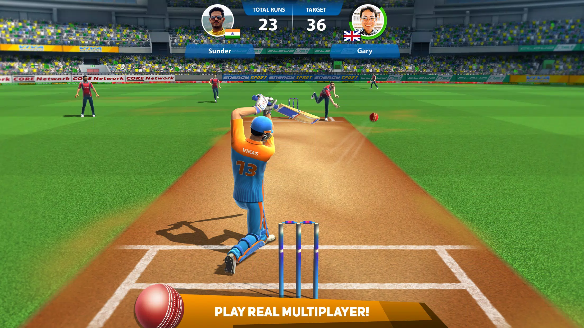 Cricket League ภาพหน้าจอ 0