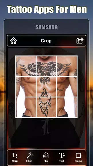 Tattoo design apps for men Captura de tela 1