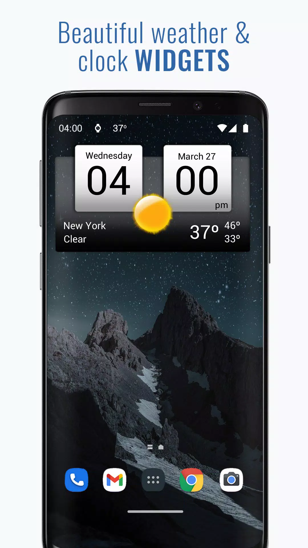 Digital Clock & World Weather スクリーンショット 0