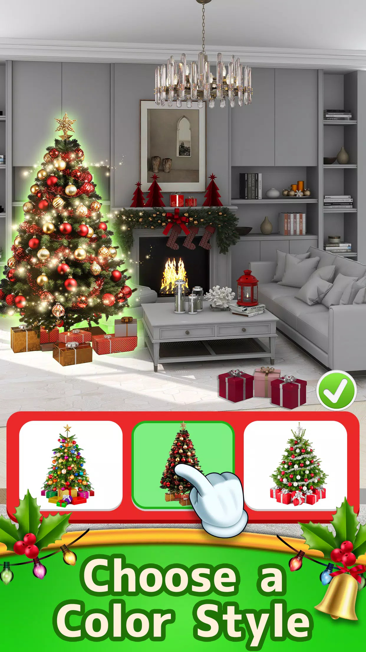 Christmas Match: Home Design應用截圖第0張