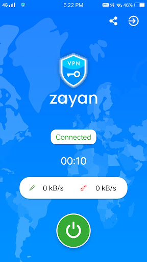 Zayan VPN Captura de tela 2