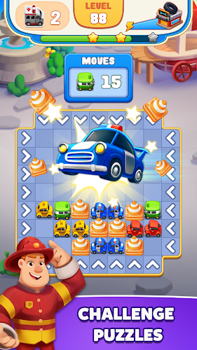 Traffic Jam Cars Puzzle Match3 ภาพหน้าจอ 3