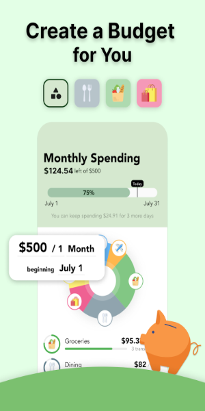 Cashew—Expense Budget Tracker Screenshot 0