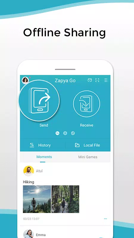 Zapya Go - Share File with Tho スクリーンショット 0