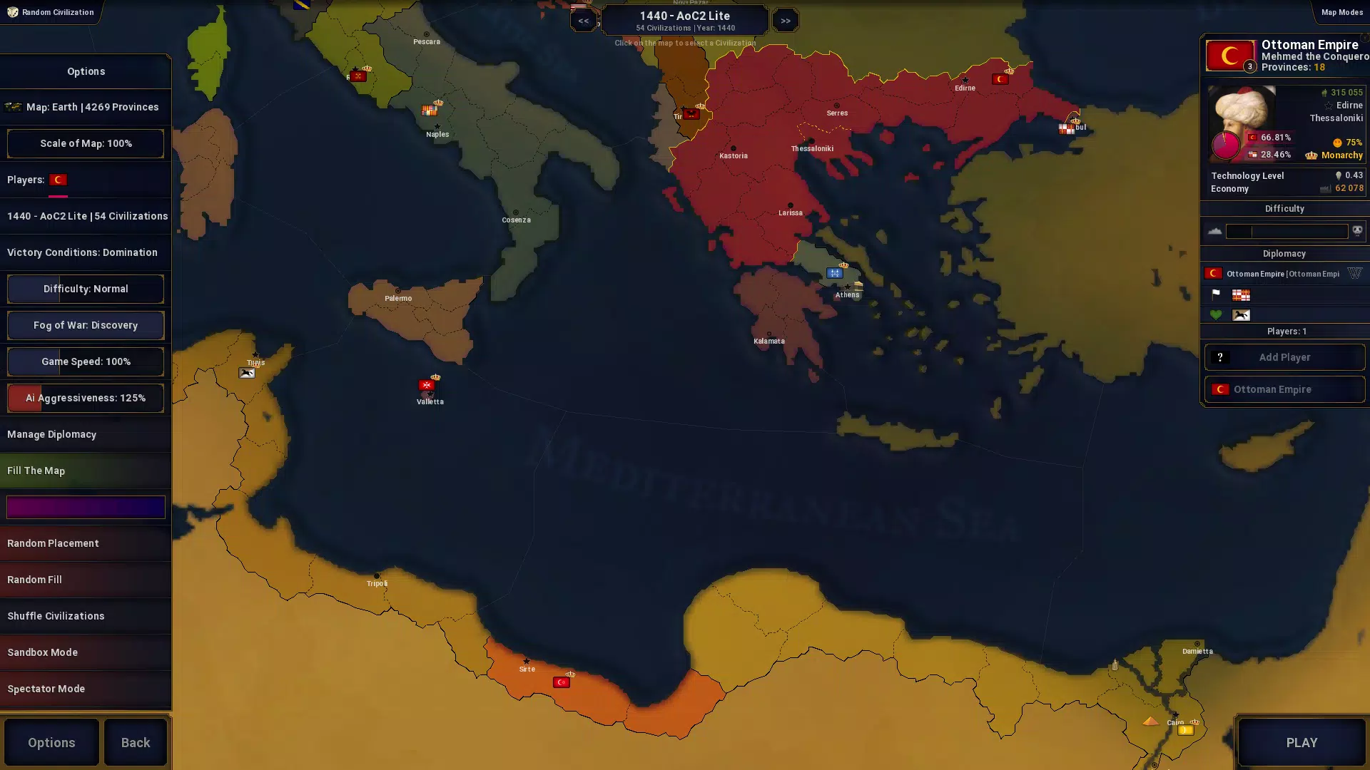Age of History II - Lite Schermafbeelding 1