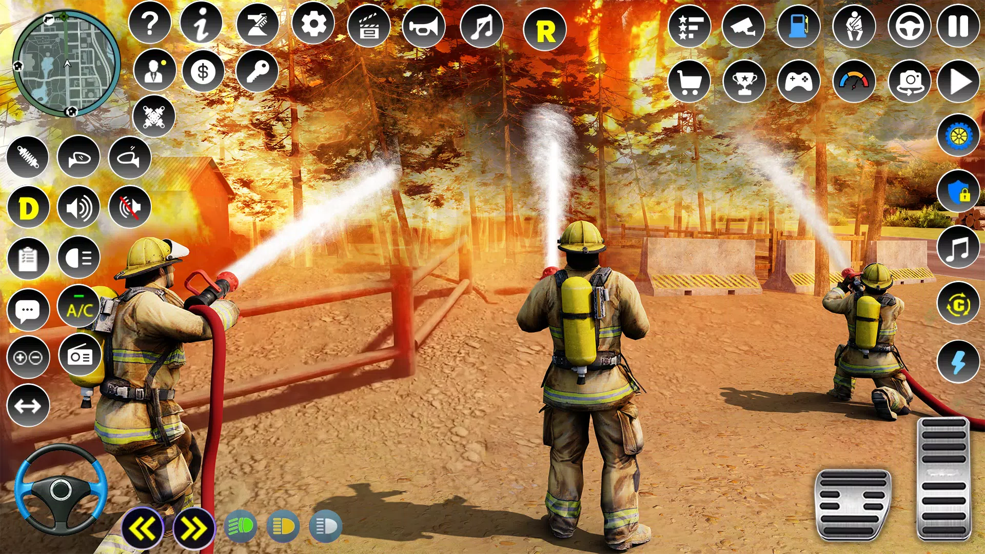 Firefighter :Fire Brigade Game Captura de pantalla 2