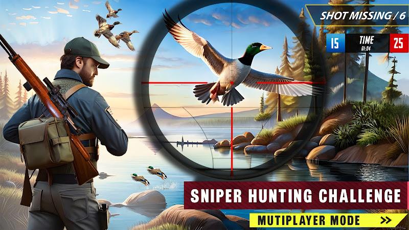 Duck Hunting 3d: Birds Shooter ဖန်သားပြင်ဓာတ်ပုံ 1