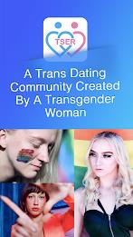 Tser: Transgender Dating Chat Captura de pantalla 0